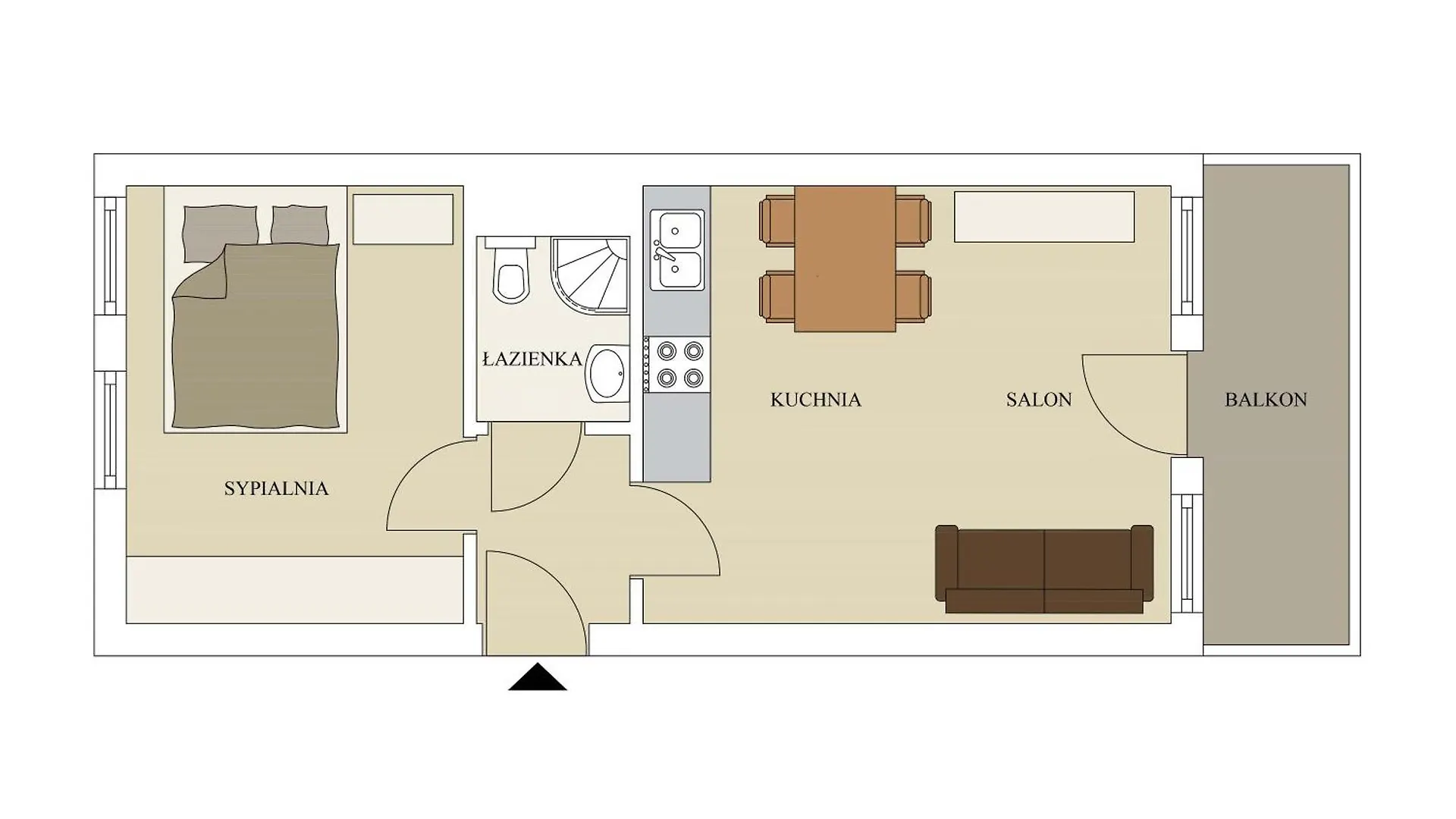 アパート Apartament Bystry ザコパネ ポーランド